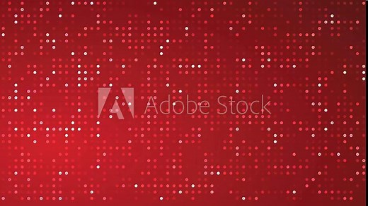 Red background decorated with white and red dots. Perfect for festive designs, party invitations, or vibrant social media graphics.