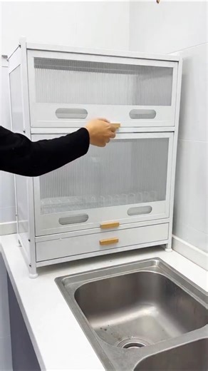 Kitchen Counter Storage Rack Dispenser #coolgadgets #smartgadgets