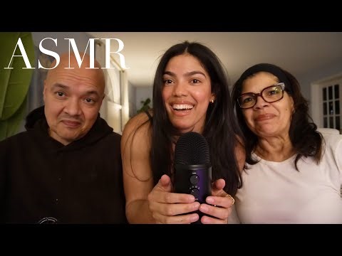 ASMR with my parents!! (super tingly) 