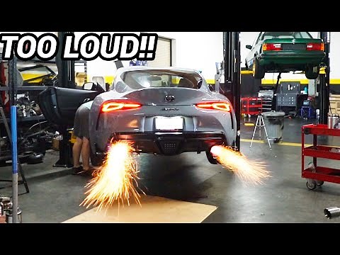 WE MADE THE LOUDEST 2020 SUPRA IN THE WORLD!!!