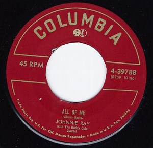 Johnnie Ray - All Of Me
