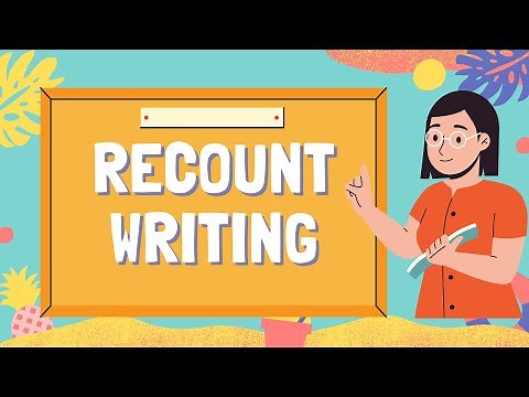 How to write a Recount | Recount writing #creativewriting #memoir #writingjournal