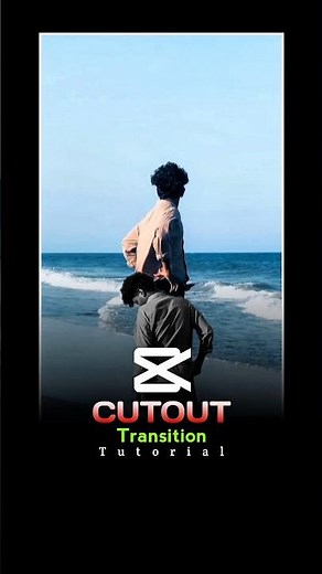 Capcut || Cutout transition tutorial #edit #capcuttutorial #shorts