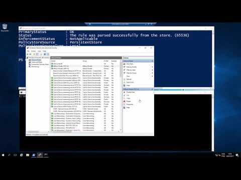 Abrindo portas no firewall do Windows Server 2016 via powershell e prompt de comando
