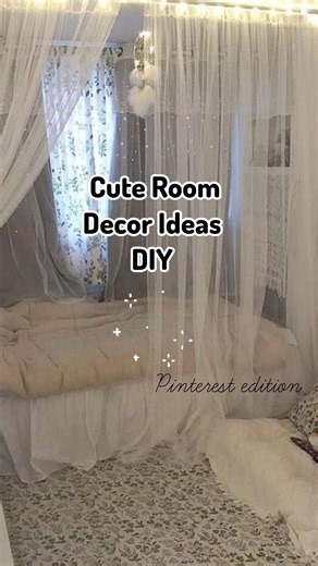 Cute Room Decor Ideas 🏡 Pinterest edition 🌷#trending #viral #diy #youtubeshorts #aesthetic #shorts