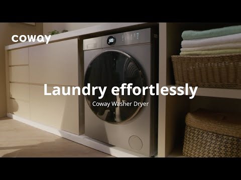 Coway Washer Dryer | Wash & dry, in one