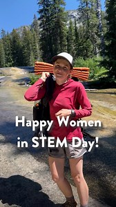 Happy International Day of Women and Girls in Science, Technology, Engineering, and Math! I love being both a long distance hiker and a mechanical engineer. Leave a ⚙️ gear in the comments if you’re also a woman in STEM! #women #stem #swe #engineer #backpacker #thruhiker #girlpower | Thruhikers