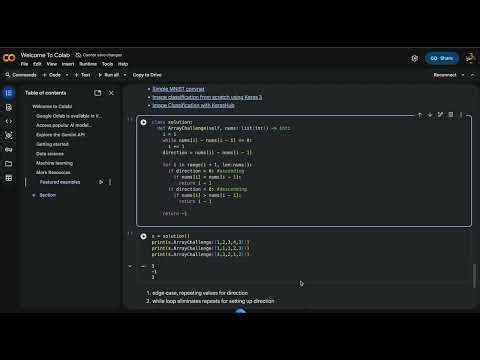 Timed CoderByte Online Assessment, video explanation done on Google Colab
