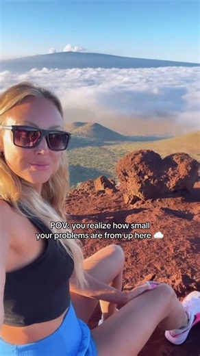 POV: Your Problems Feel Smaller Above the Clouds ☁️ #views #hawaii #travel