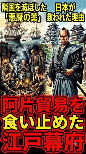The Real Reason "Opium" Destroyed Qing China but Failed to Take Root in Japan, and the Shogunate'...