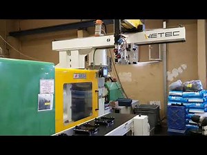 Plastic Injection Robot - WETEC W7414 - Insertion application (AUTOMOTIVE)