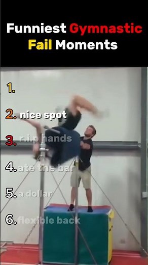 Funniest Gymnastics Fail Moments 😂🤸