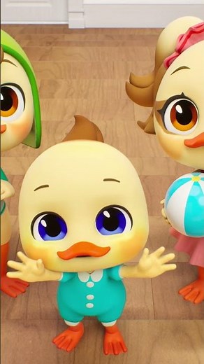 Knock Knock!💗 | Nursery Rhymes & Kids Songs #shorts @Ducklingdo