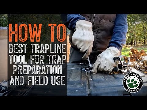 BEST Trapline Tool for Trap Preparation and Field Use