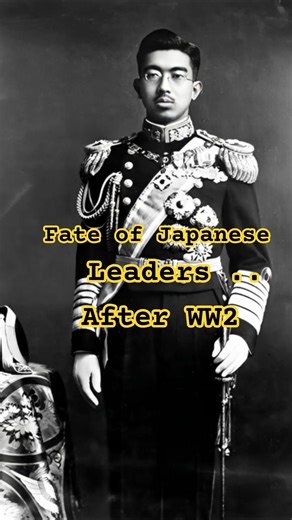 Japan's War Leaders – Executed, Pardoned or Protected🤔?#shorts#history#ww2#hirohito#japan#warcrimes
