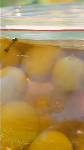 Mirabelle Plums in Syrup ⭐ #Mirabelle #Plums #Syrup