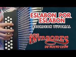 Eslabon Por Eslabon tutorial acordeon de Fa