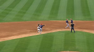 Buxton, Twins turn triple play
