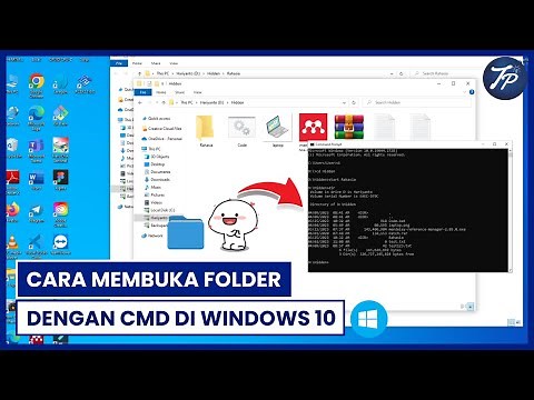 Cara Membuka Folder Dengan CMD Di Windows 10 | Buka Folder Dengan CMD