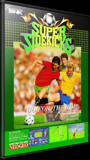 Super Sidekicks is a classic arcade soccer video game developed and published by SNK for the Neo Geo arcade system in 1992, marking the beginning of one of the most beloved football franchises in gaming history. The game distinguished itself from contemporary soccer titles through its distinctive arcade-style gameplay, featuring fast-paced action, simplified controls, and spectacular special moves that captured the essence of competitive football without the complexity of simulation-based altern