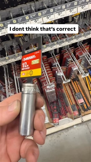 Mikes Tool Review on Instagram: "Some people just suck man. #mechanic #homedepot #tools #socket #dieselmechanic"