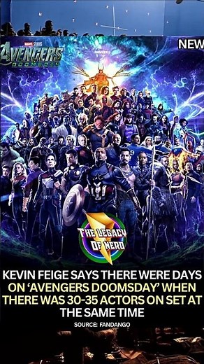 Kevin Feige REVEALS Massive Avengers: Doomsday Scenes with 35 Actors On Set 😱 | MCU Biggest Film Yet