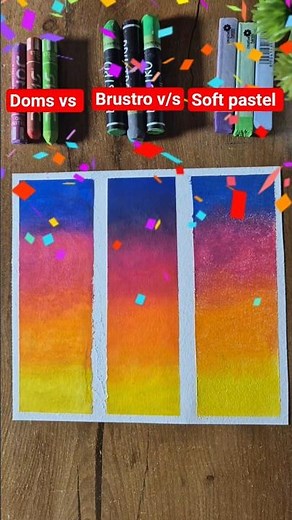 Doms vs Brustro| Best Oil Pastel Brand Comparison 2026