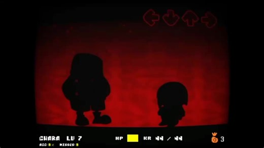 Dusttale Chara vs. Dust Sans in Friday Night Funkin'