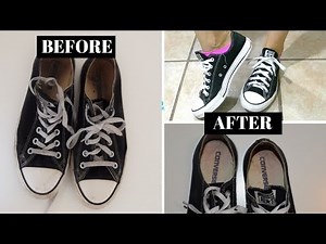How I clean easily dirty converse