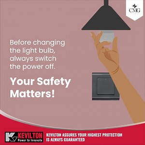 76 reactions | Light up your world, but safety first! Remember to always switch the power off before changing a light bulb. #keviltoneverywhere #CMG #Kevilton #Electricalproducts #LED #savings | Kevilton Sri Lanka | Facebook