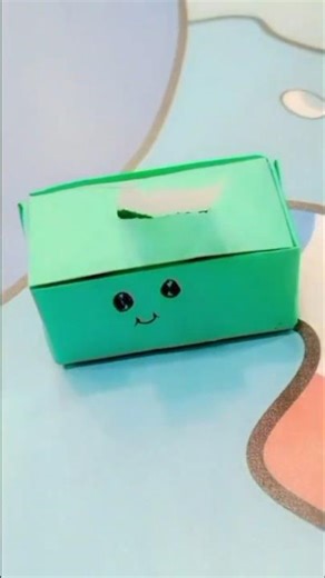 Amazing Tissue Paper Handmade Craft | Cute Tissue Box DIY 🧻💚 | Art with Pushpa