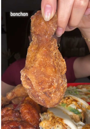 Bonchon Korean Fried Chicken Mukbang