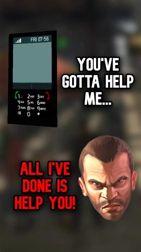 Roman Asks Niko to Help "Officially" | Grand Theft Auto IV Remastered Edition Shorts