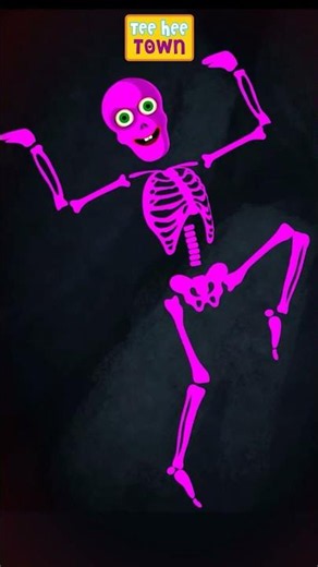 Skeleton Taking Shower At Night #shorts #kids #teeheetown