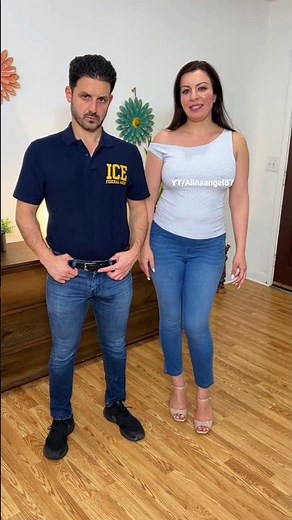 الينا انجل تستقبل موظف الهجرة #الينا_انجل