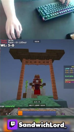 CRAZY SKIP IN PARKOUR RACE...