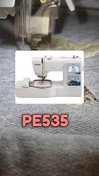 Brother PE535 Embroidery Machine #embroidery #embroiderymachine #embroideryforbeginners