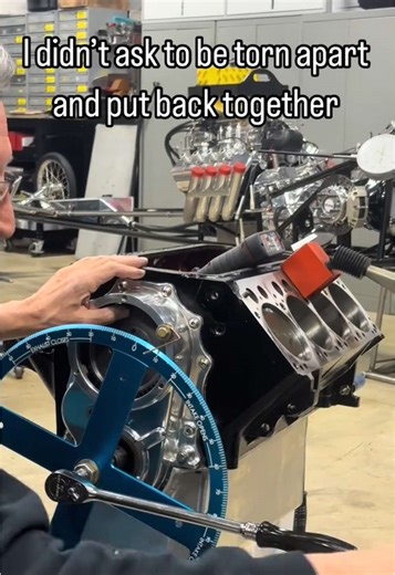 Working on a late 50’s Hemi in the shop, it’s going into another nostalgia rail dragster! #nitrosyndicate