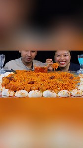 This Pork Meat Prank Had My Husband SHOOK 🤣 #mukbangpari #mukbang #eatingshow #prank #fblifestyle | Mukbang Pari