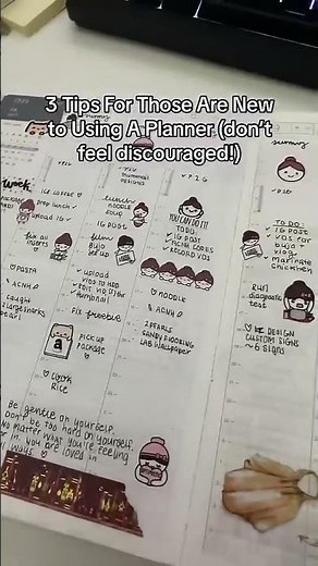 Planner Tips for Beginners (Gentle Reminder)