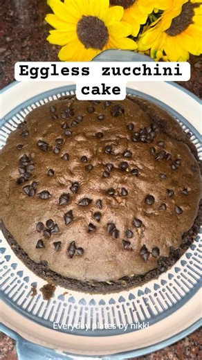 🍫🥒 Eggless Zucchini Chocolate Cake | Whole Wheat, Jaggery , No Refined Sugar and Super Moist 😍