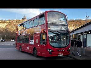 FULL ROUTE VISUAL | Arriva London Route 96 - Woolwich to Bluewater - (HV53, LJ62 BMZ)