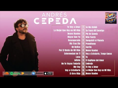 ANDRÉS CEPEDA ▶️ LA VOZ QUE ENAMORA 🌟 Grandes Éxitos 2025