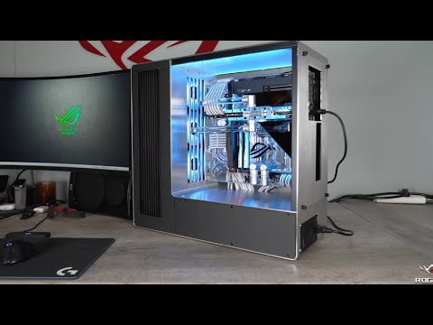 I built a 20TB SSD + ROG3090 + i9 PC with water cooling