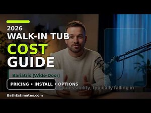 2026 Walk-In Tub Cost Guide: Prices, Installation & What to Expect
