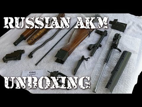 Russian AKM Unboxing | Real Russian AK-47 build begins!