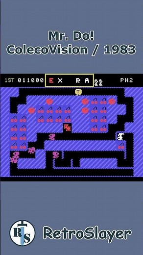 Mr. Do! Gameplay Colecovision