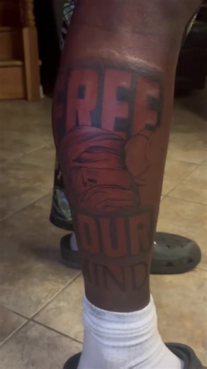 Leg Quarter Sleeve Tattoo Process