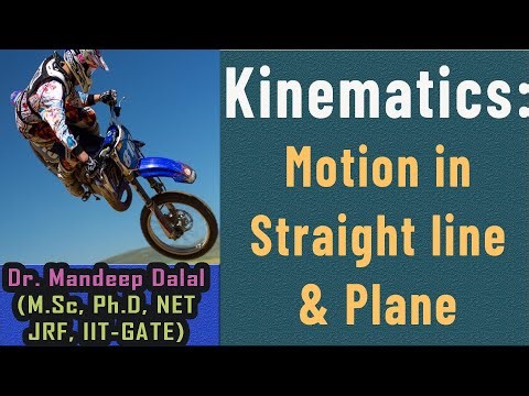 Part 5: Kinematics| Motion in a Straight Line & Plane | 11th-12th Board, NEET-JEE Chapter One Shot