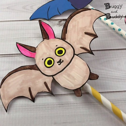 142K views · 196 reactions | Make your own flying bat straw rockets using our bat template! https://buggyandbuddy.com/flying-bat-straw-rockets/ A fun Halloween STEM or STEAM activity for kids! | Buggy and Buddy: Science, Crafts, and Activities for Kids | Facebook